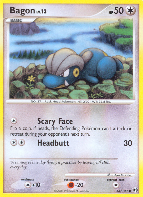 Bagon — illustrated card