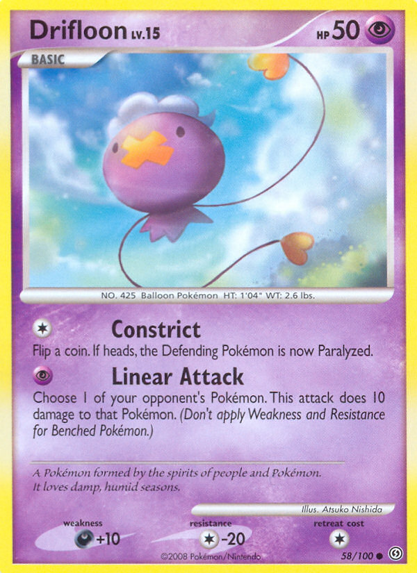 Drifloon — illustrated card