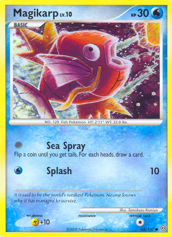 Magikarp — illustrated card