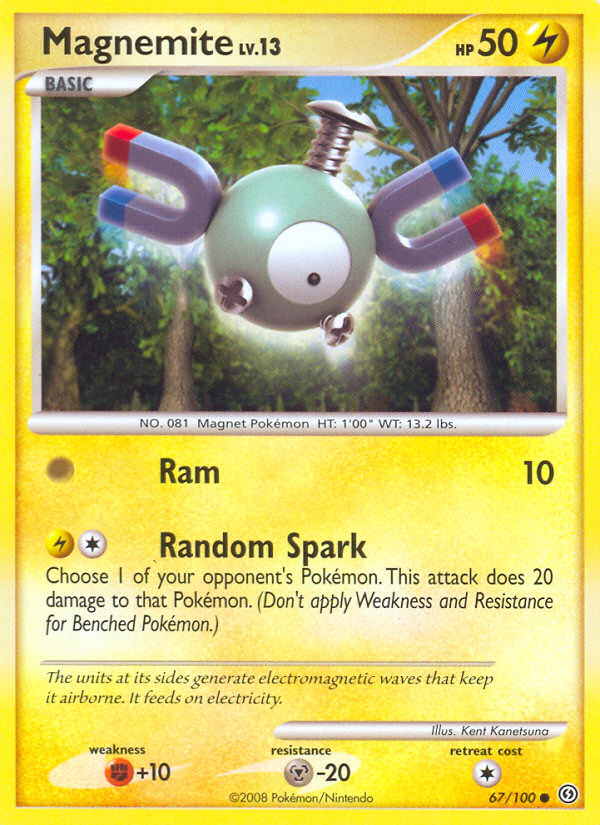 Magnemite — illustrated card