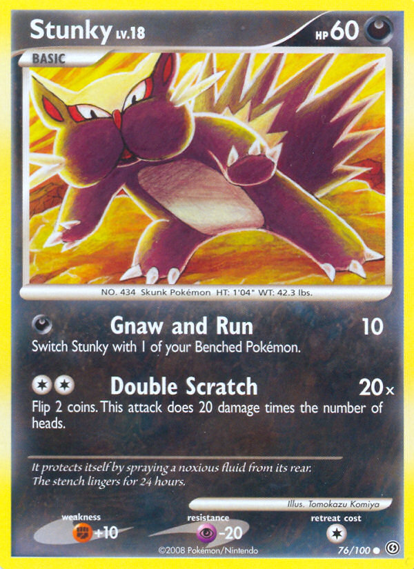 Stunky — illustrated card