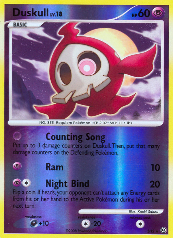 Duskull — illustrated card