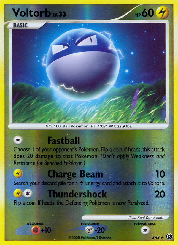 Voltorb — illustrated card