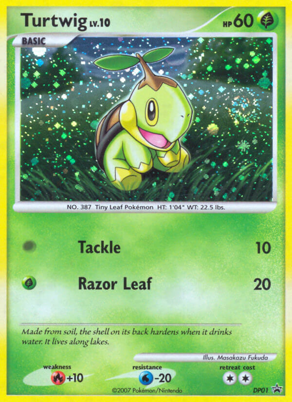 Turtwig — illustrated card