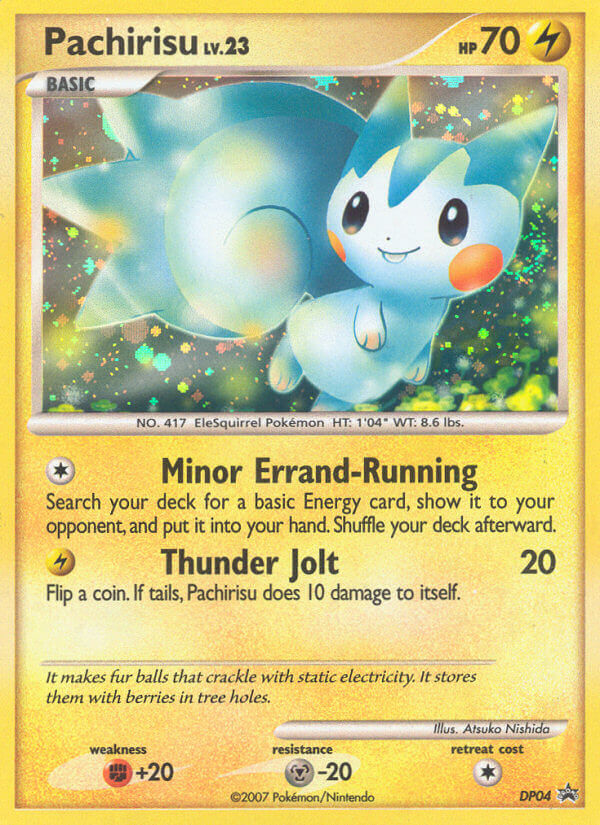 Pachirisu — illustrated card