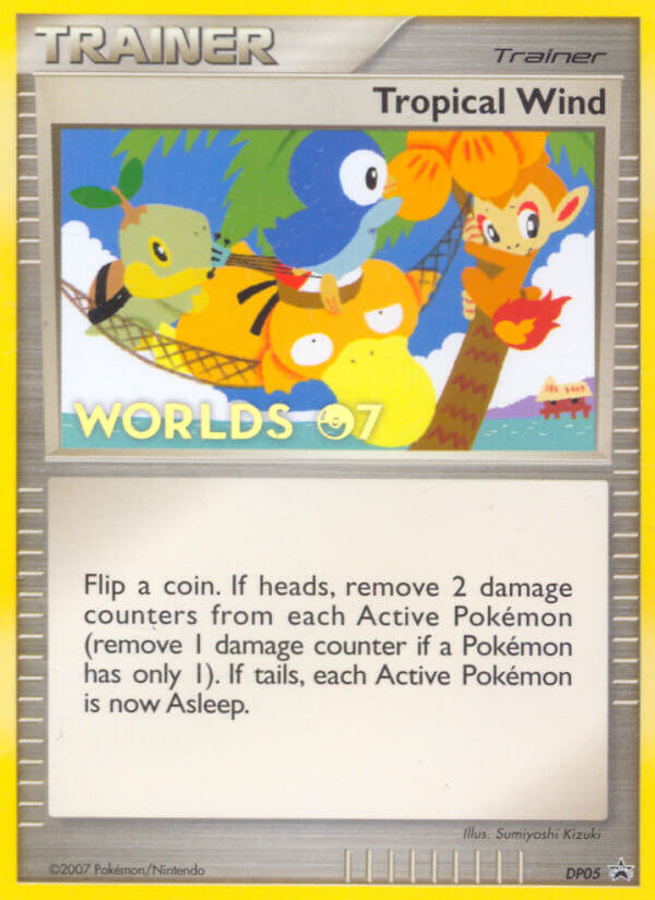 Tropical Wind — illustrated card