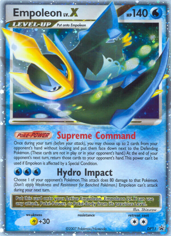 Empoleon LV.X — illustrated card