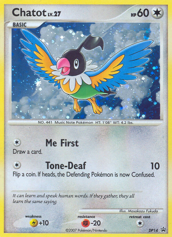 Chatot — illustrated card