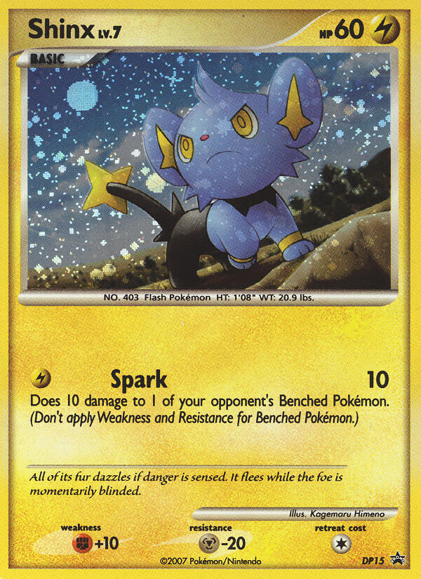 Shinx — illustrated card