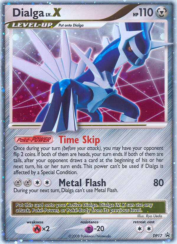 Dialga LV.X — illustrated card