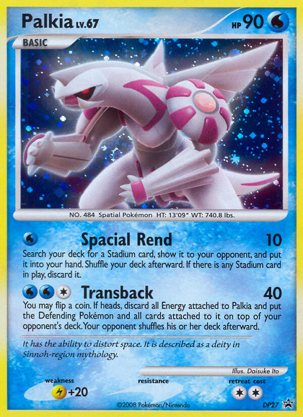 Palkia — illustrated card