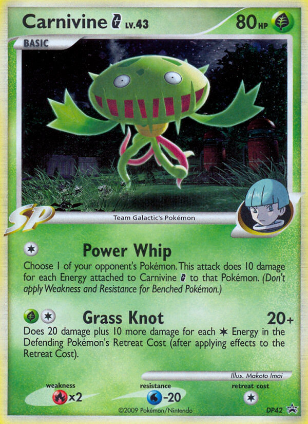 Carnivine G — illustrated card