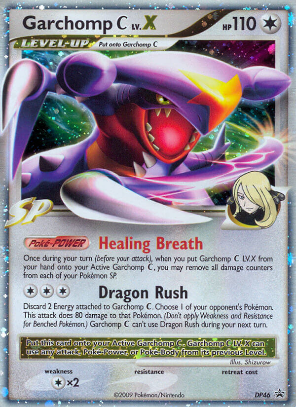 Garchomp C LV.X — illustrated card