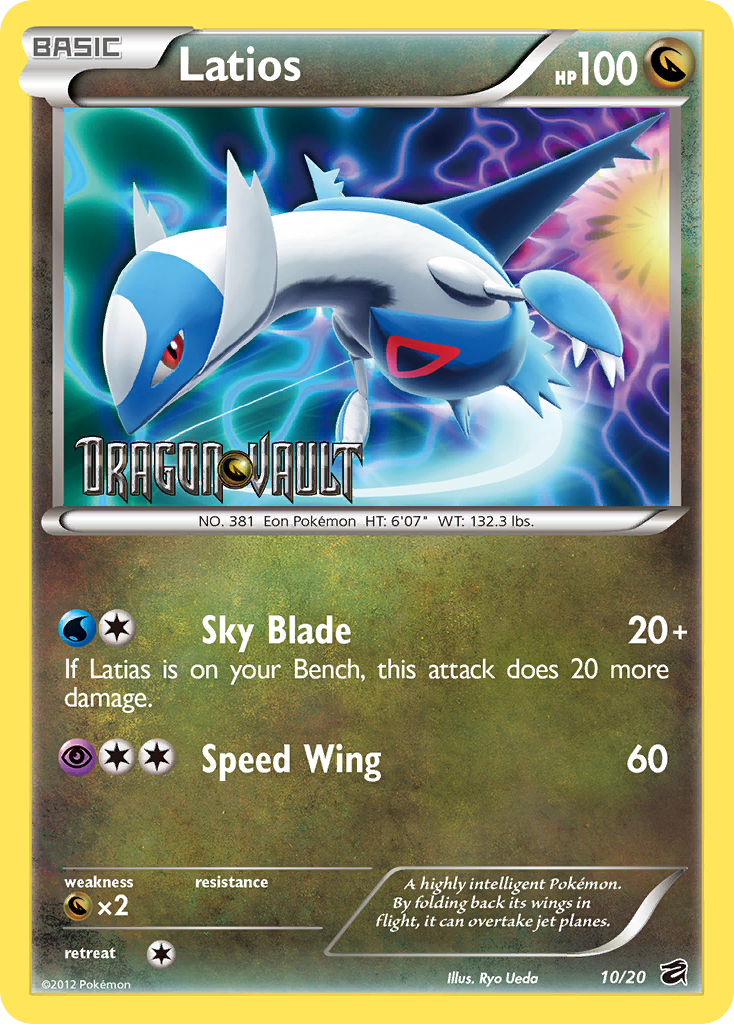 Latios — illustrated card