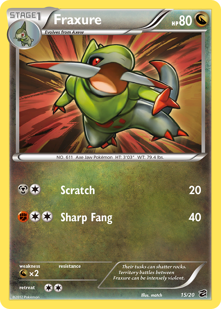 Fraxure — illustrated card