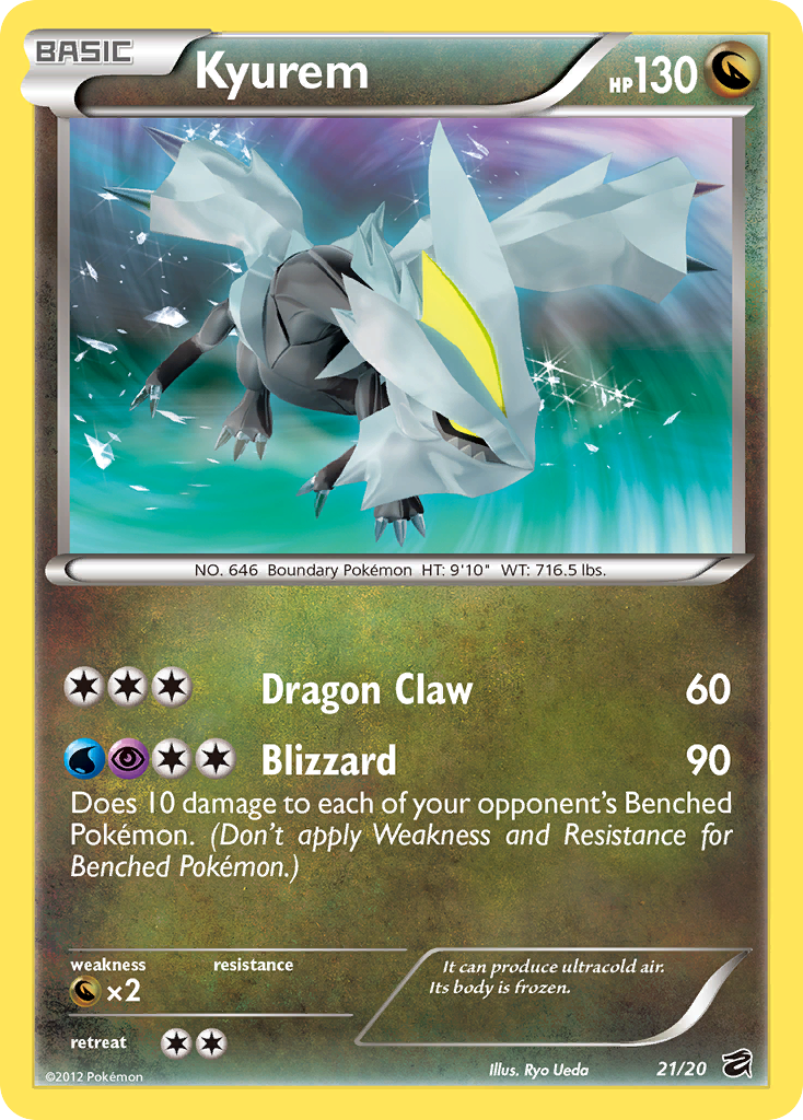 Kyurem — illustrated card