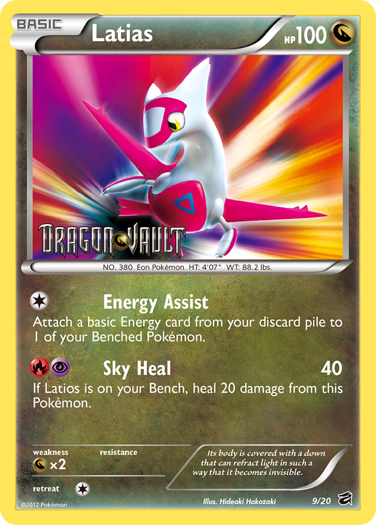 Latias — illustrated card