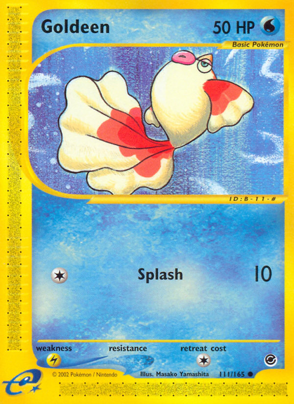 Goldeen — illustrated card