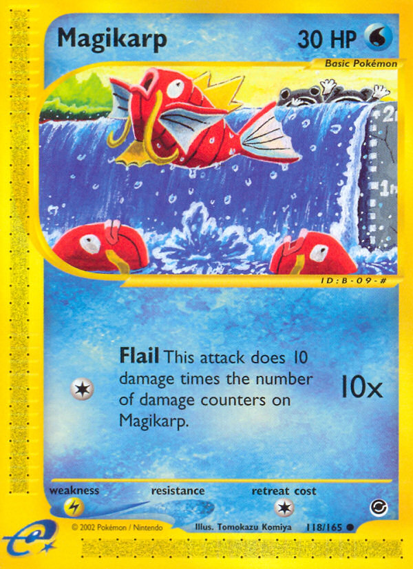 Magikarp — illustrated card