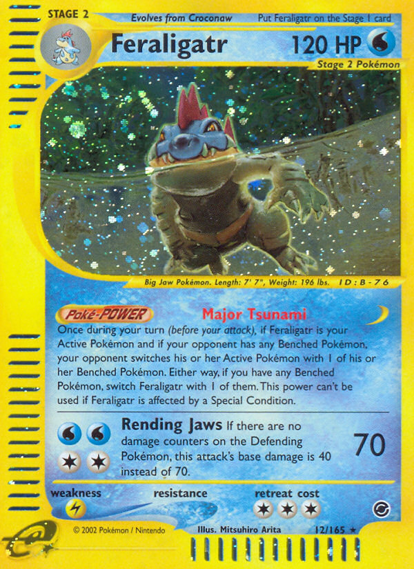 Feraligatr — illustrated card
