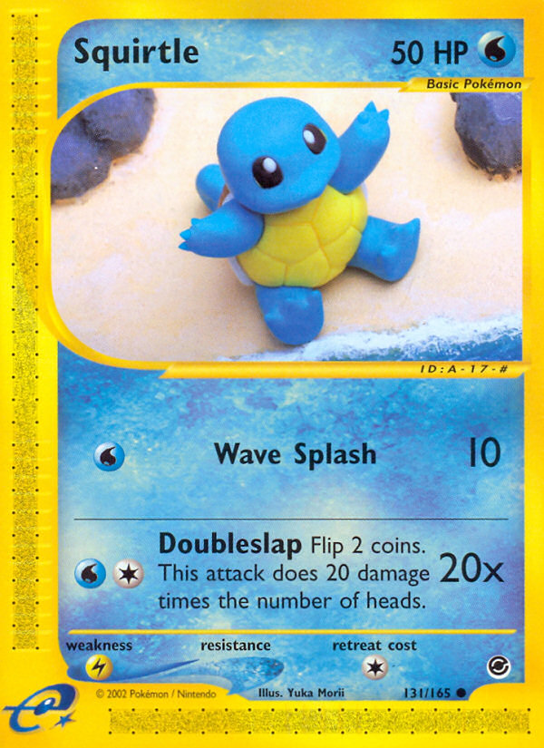 Squirtle — illustrated card