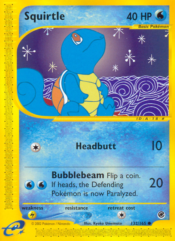 Squirtle — illustrated card