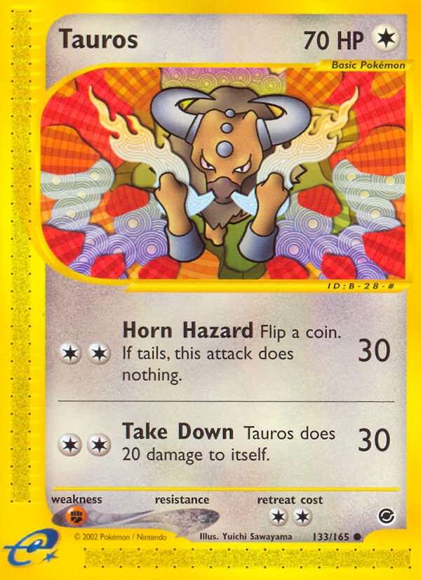 Tauros — illustrated card