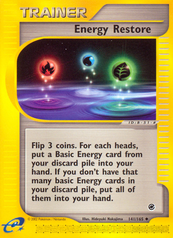 Energy Restore — illustrated card