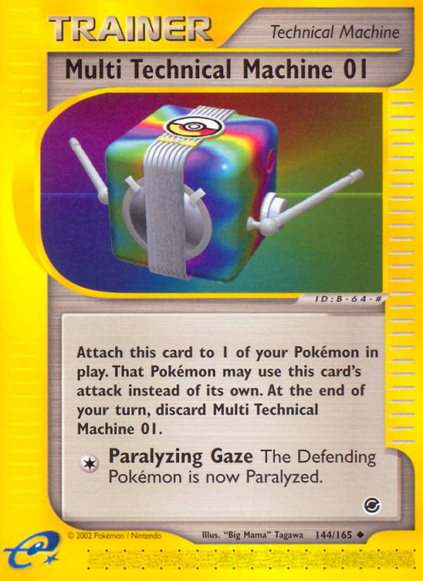 Multi Technical Machine 01 — illustrated card