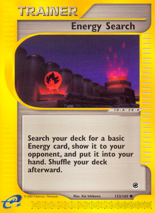 Energy Search — illustrated card