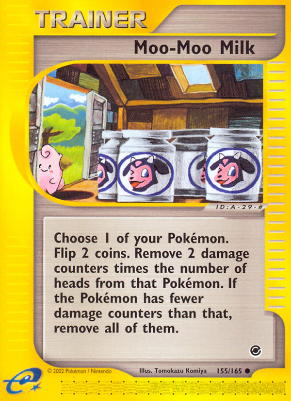 Moo-Moo Milk — illustrated card