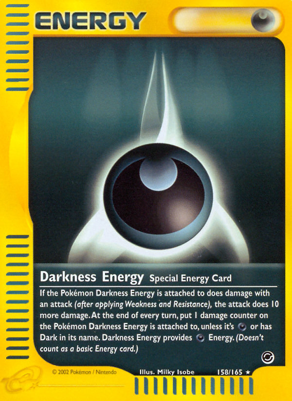 Darkness Energy — illustrated card