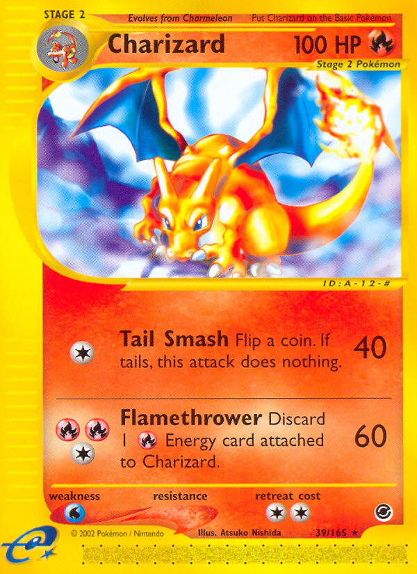 Charizard — illustrated card