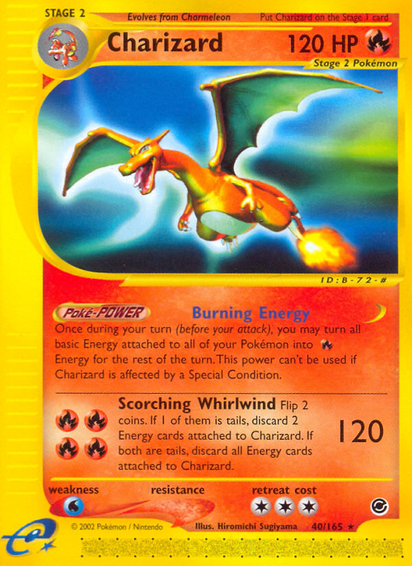 Charizard — illustrated card