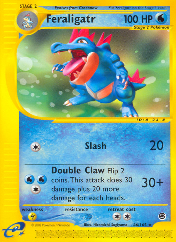 Feraligatr — illustrated card