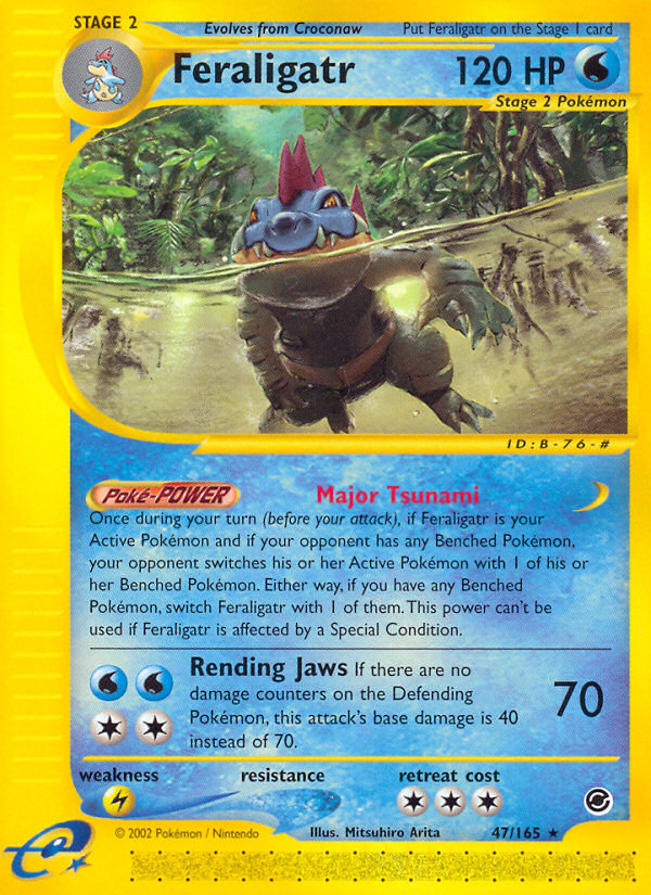 Feraligatr — illustrated card