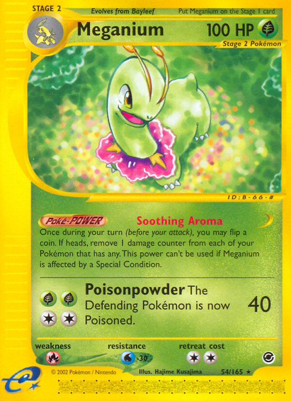 Meganium — illustrated card