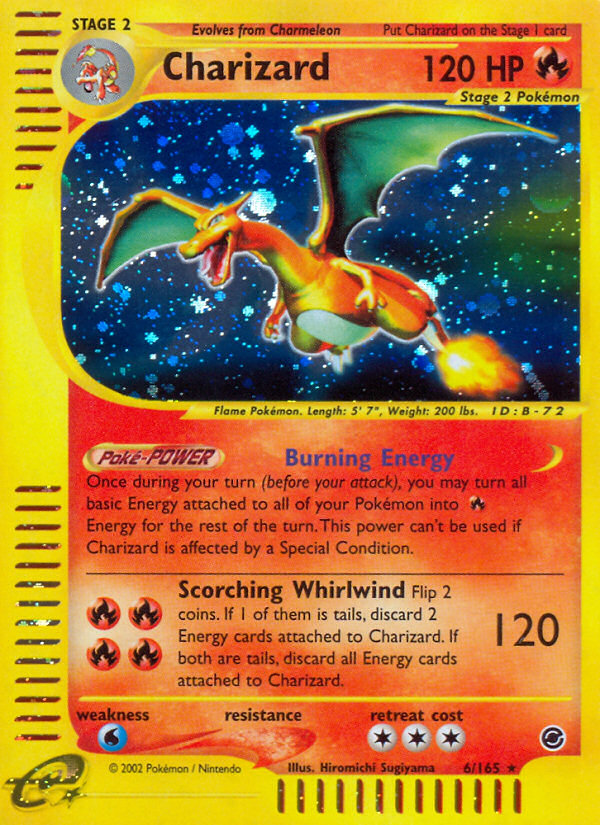 Charizard — illustrated card