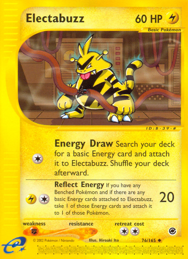 Electabuzz — illustrated card