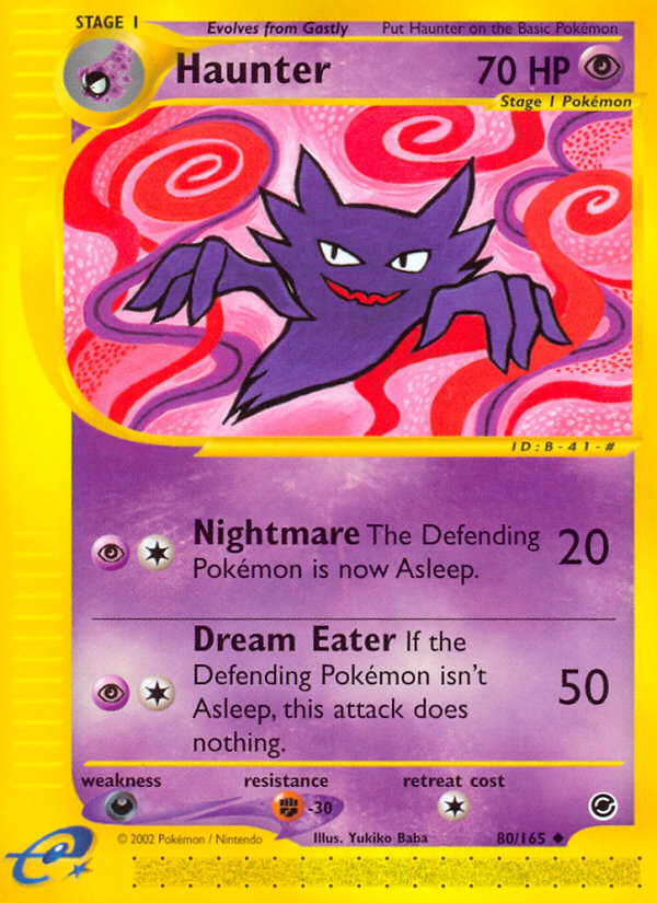 Haunter — illustrated card