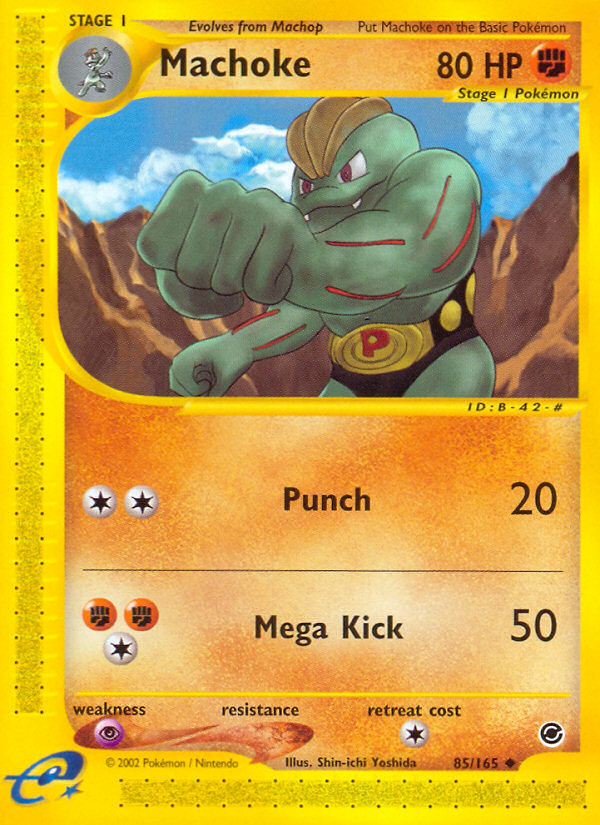 Machoke — illustrated card