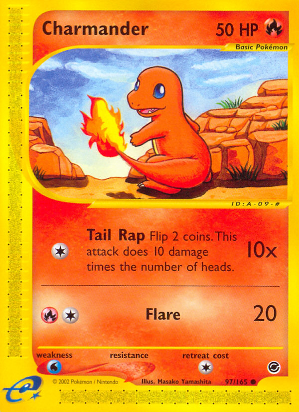 Charmander — illustrated card
