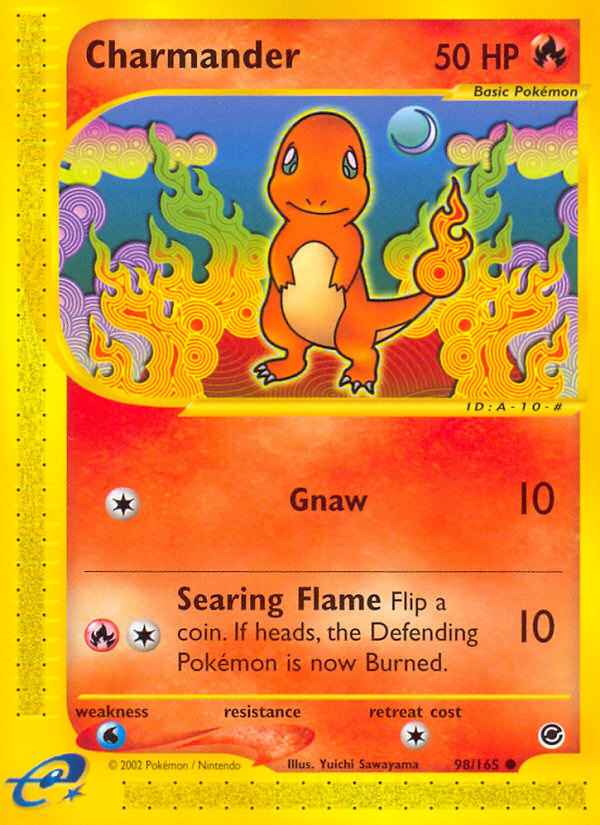 Charmander — illustrated card