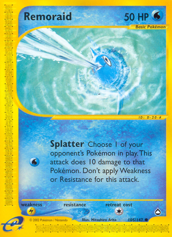 Remoraid — illustrated card