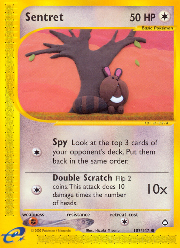 Sentret — illustrated card