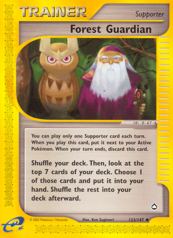 Forest Guardian — illustrated card