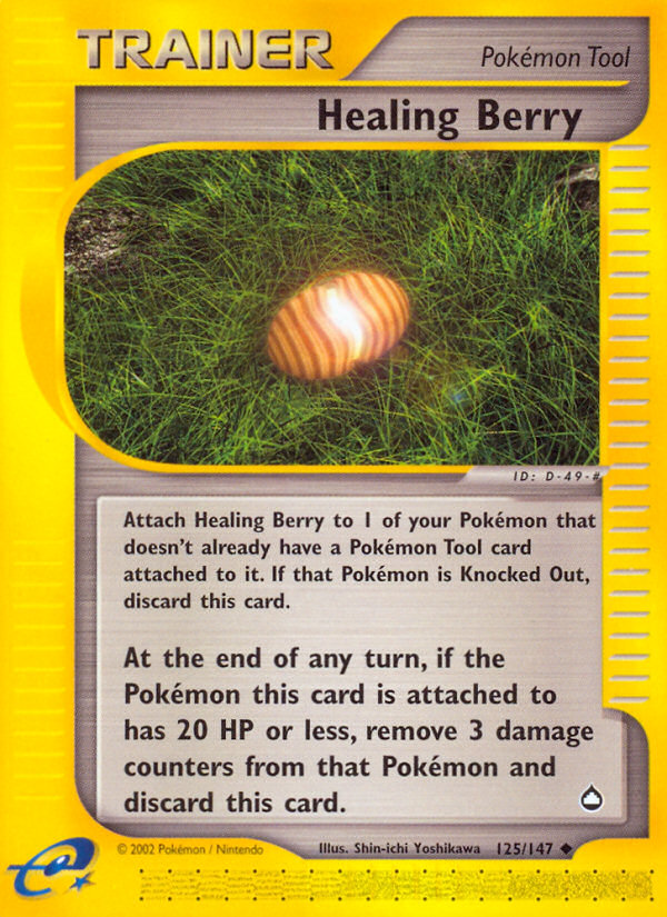 Healing Berry — illustrated card
