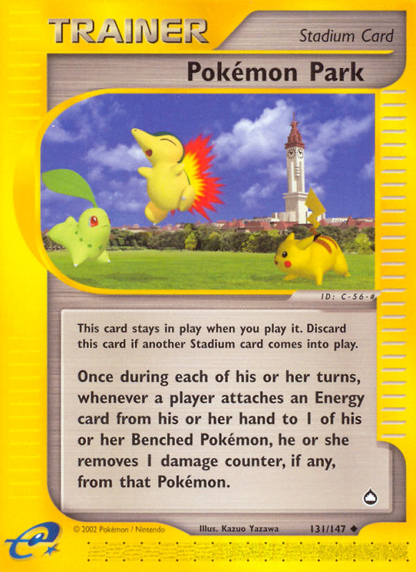 Pokémon Park — illustrated card