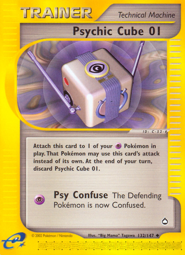 Psychic Cube 01 — illustrated card