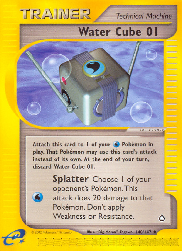 Water Cube 01 — illustrated card